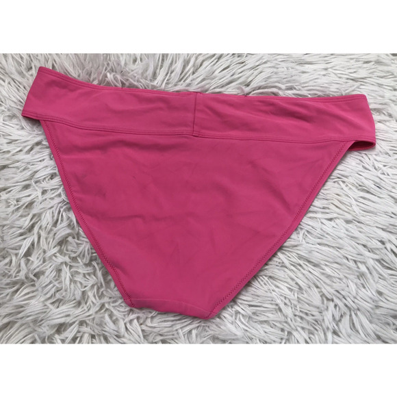 Pre-Owned Aerie Hot Pink Swimsuit Bathing Suit Size Medium Swim Wear Bottoms - Picture 3 of 5